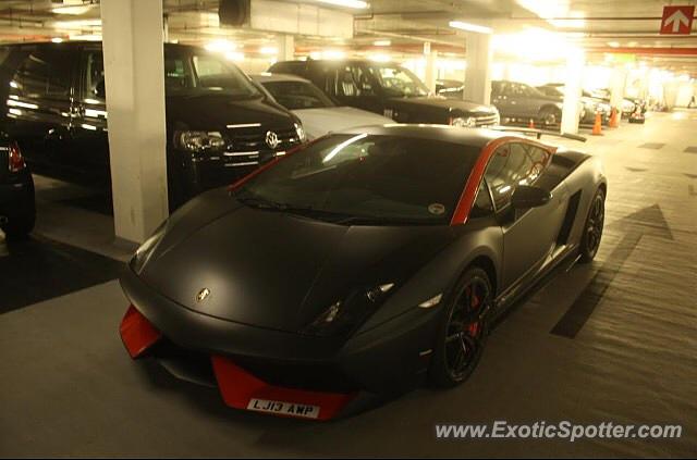 Lamborghini Gallardo spotted in London, United Kingdom