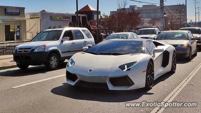 Lamborghini Aventador spotted in Atlanta, Georgia