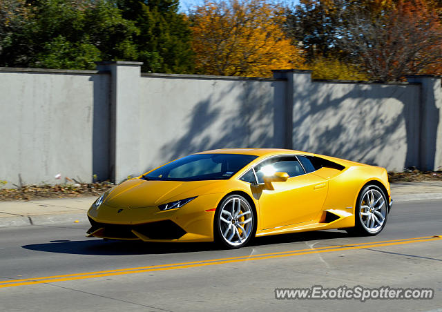 Lamborghini Huracan spotted in Dallas, Texas