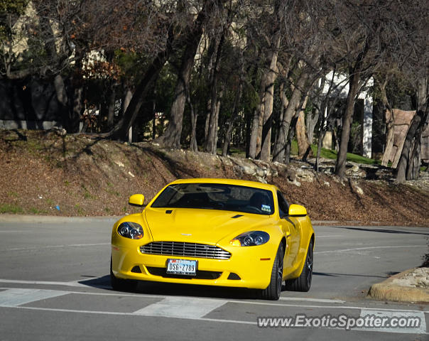 Aston Martin DB9 spotted in Dallas, Texas