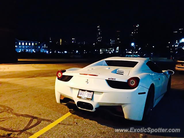 Ferrari 458 Italia spotted in Toronto, Canada