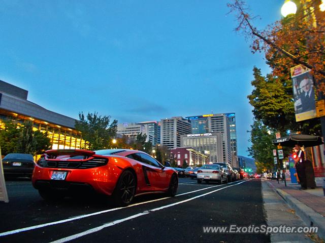 Mclaren MP4-12C spotted in Salt Lake City, Utah