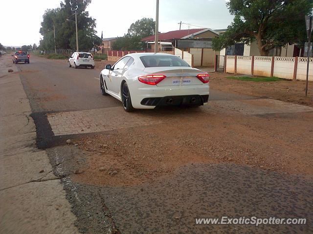 Maserati GranTurismo spotted in Klerksdorp, South Africa