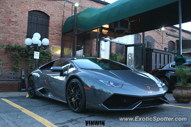 Lamborghini Huracan spotted in Dallas, Texas