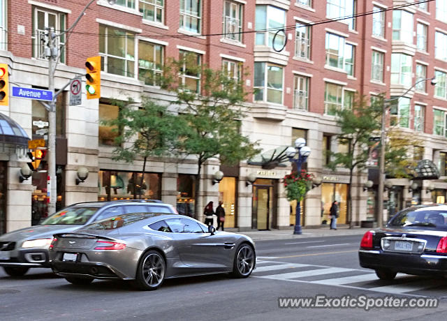 Aston Martin Vanquish spotted in Toronto, Ontario, Canada