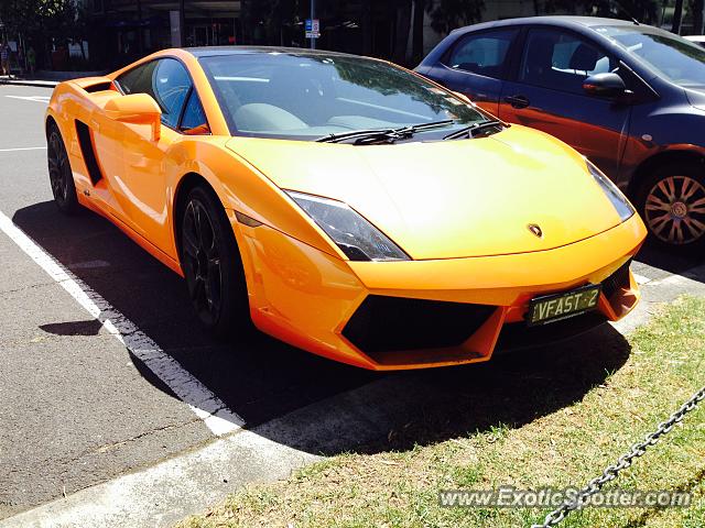 Lamborghini Gallardo spotted in Melbourne, Australia