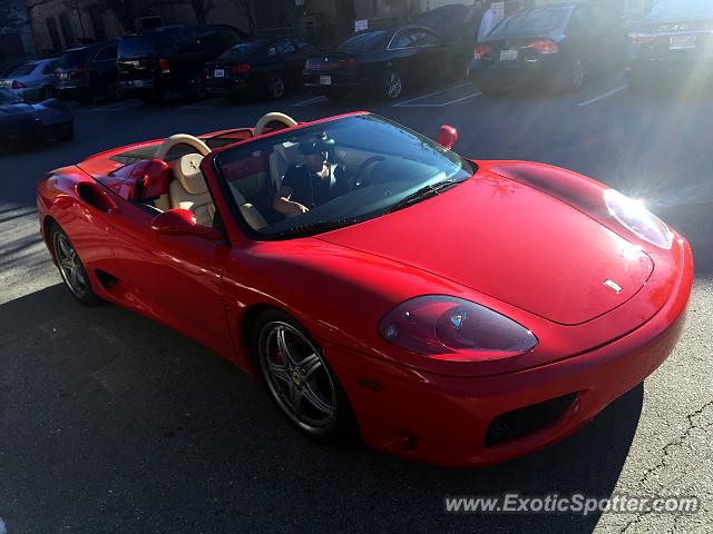 Ferrari 360 Modena spotted in San Mateo, California