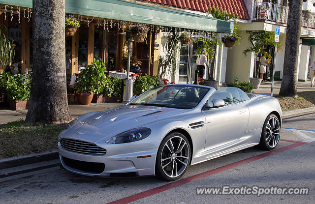 Aston Martin DBS spotted in Palm Beach, Florida