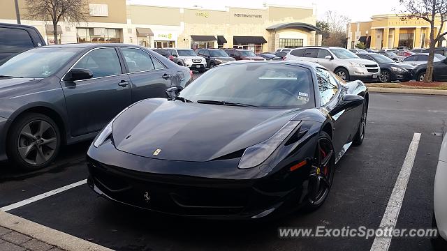 Ferrari 458 Italia spotted in San Antonio, Texas