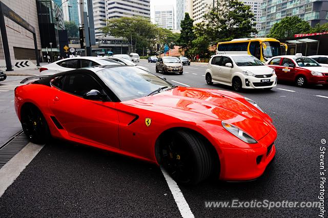 Ferrari 599GTB spotted in Kuala Lumpur, Malaysia