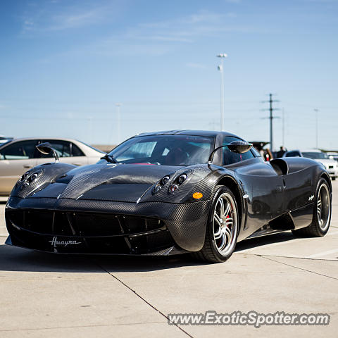 Pagani Huayra spotted in Houston, Texas