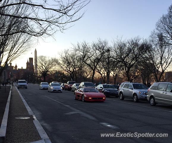 Ferrari F355 spotted in D.C., Washington