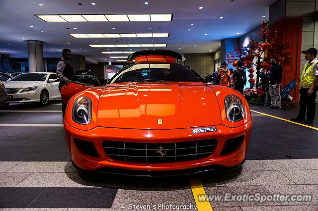 Ferrari 599GTB spotted in Kuala Lumpur, Malaysia