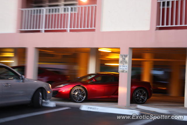 Mclaren MP4-12C spotted in Miami, Florida