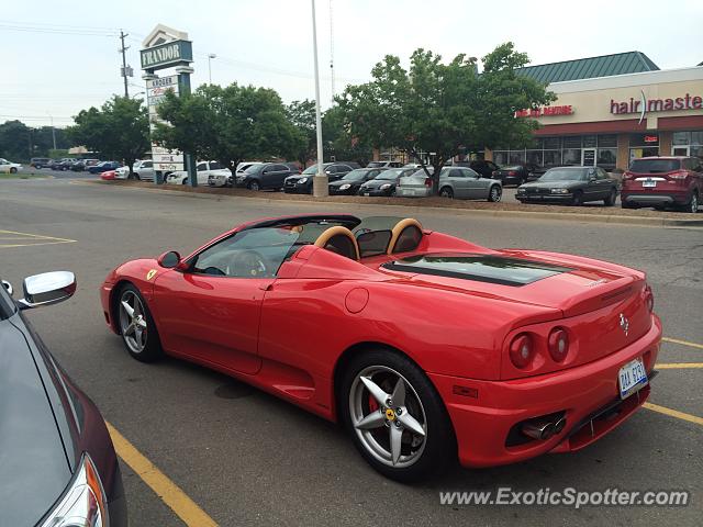 Ferrari 360 Modena spotted in East Lansing, Michigan