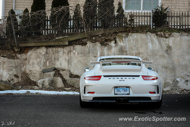 Porsche 911 GT3 spotted in Greenwich, Connecticut