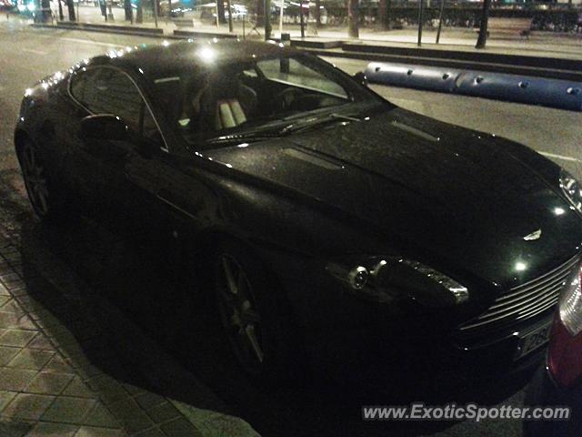 Aston Martin Vantage spotted in Madrid, Spain