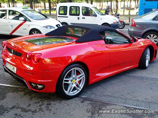 Ferrari F430 spotted in Madrid, Spain