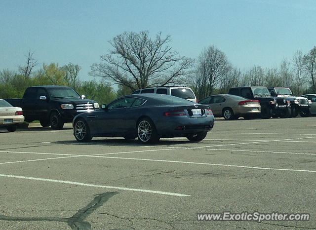 Aston Martin DB9 spotted in Okemos, Michigan