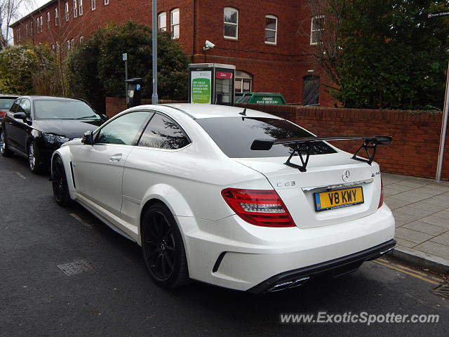 Mercedes C63 AMG Black Series spotted in Exeter, United Kingdom