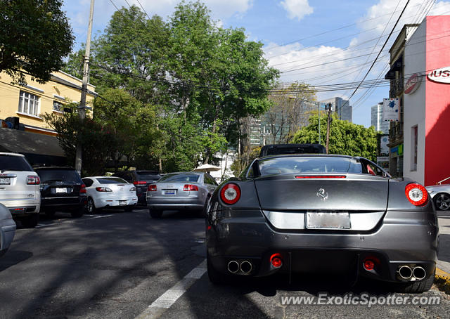 Ferrari 599GTB spotted in Mexico City, Mexico