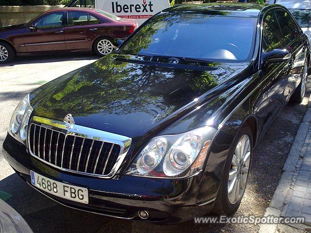 Mercedes Maybach spotted in Madrid, Spain