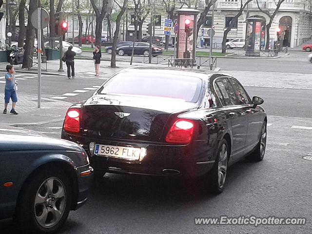 Bentley Continental spotted in Madrid, Spain