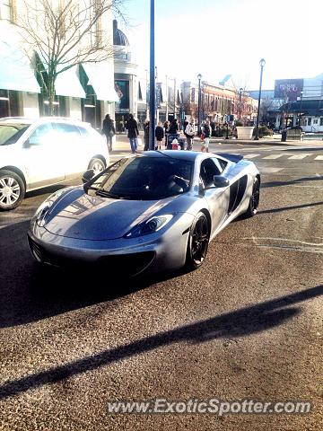 Mclaren MP4-12C spotted in Columbus, Ohio