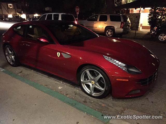 Ferrari FF spotted in Carmel, California