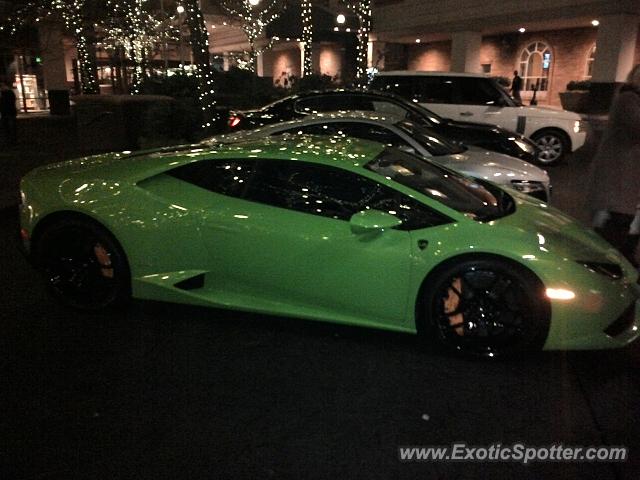 Lamborghini Huracan spotted in Bellevue, Washington