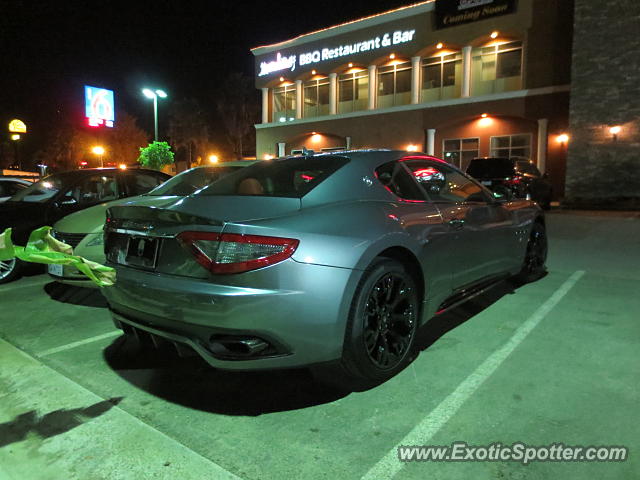 Maserati GranTurismo spotted in Rowland Heights, California