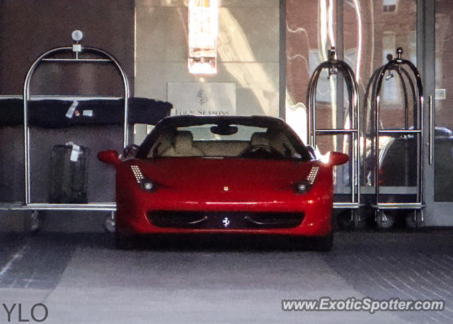 Ferrari 458 Italia spotted in Denver, Colorado