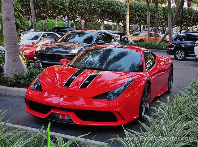 Ferrari 458 Italia spotted in Miami, Florida