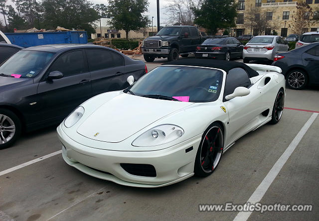 Ferrari 360 Modena spotted in Houston, Texas