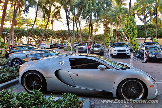 Bugatti Veyron spotted in Miami, Florida