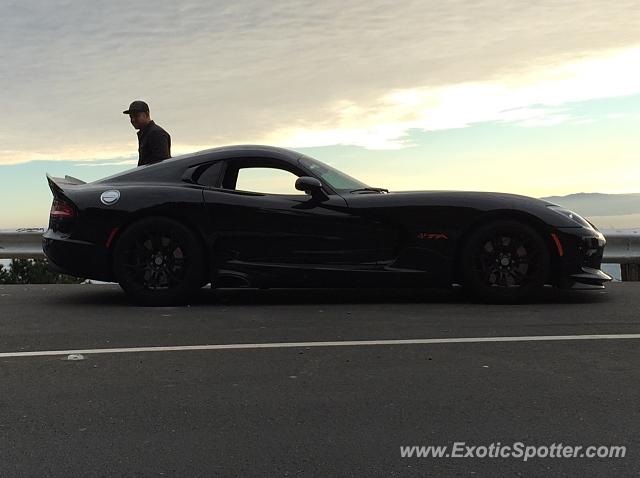 Dodge Viper spotted in Big sur, California