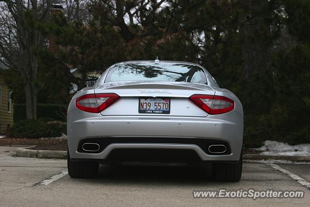 Maserati GranTurismo spotted in Lake Forest, Illinois