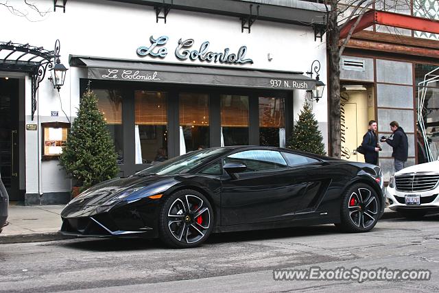 Lamborghini Gallardo spotted in Chicago, Illinois