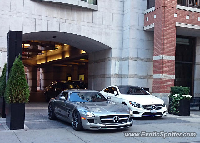 Mercedes SLS AMG spotted in Toronto, Ontario, Canada