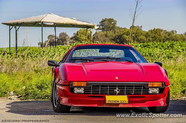 Ferrari 308 spotted in Yad mordecahi, Israel