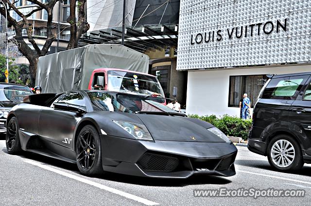 Lamborghini Murcielago spotted in Bukit Bintang KL, Malaysia