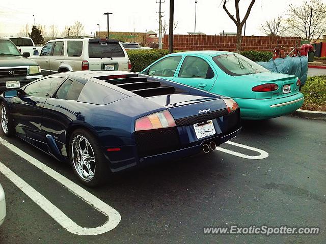 Lamborghini Murcielago spotted in Roseville, California