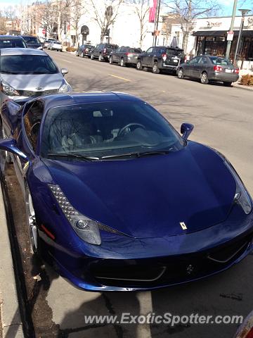 Ferrari 458 Italia spotted in Denver, Colorado