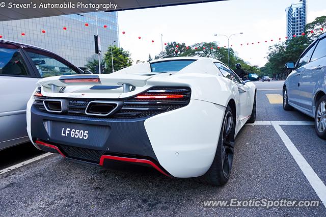 Mclaren MP4-12C spotted in Kuala Lumpur, Malaysia