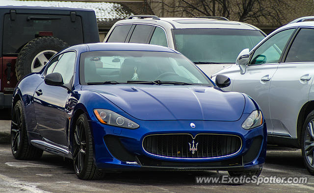 Maserati GranTurismo spotted in Indianapolis, Indiana