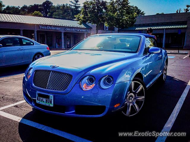 Bentley Continental spotted in McLean, Virginia