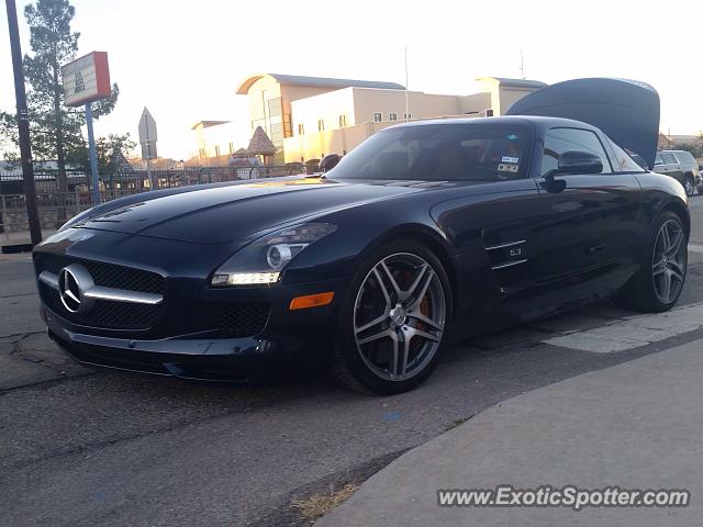 Mercedes SLS AMG spotted in El Paso, Texas