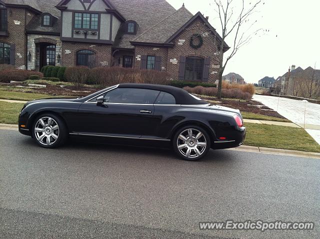 Bentley Continental spotted in St. Charles, Illinois