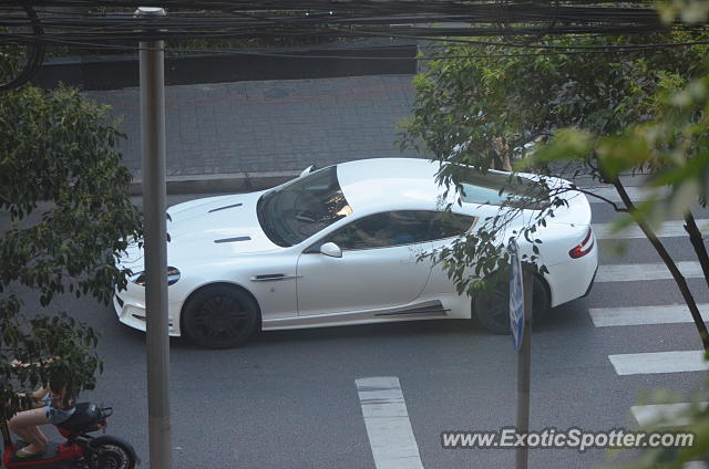 Aston Martin DBS spotted in Shanghai, China