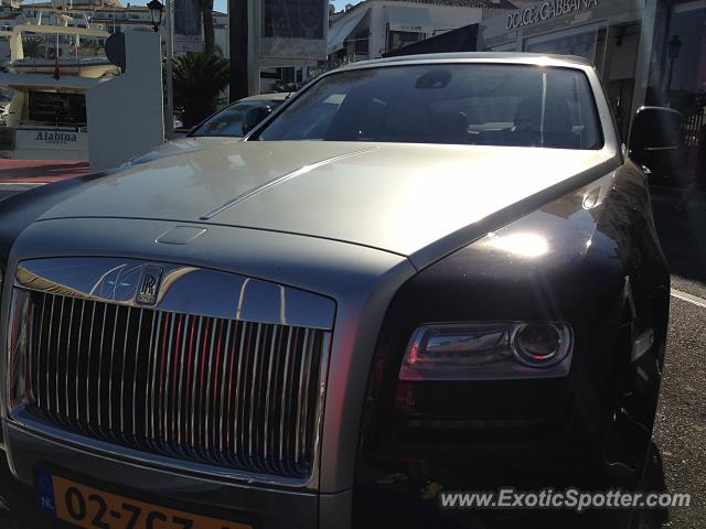 Rolls Royce Ghost spotted in Puerto Banús, Spain